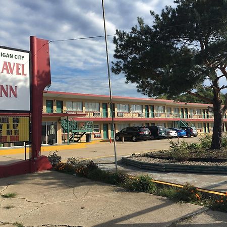Travel Inn Motel Michigan Stadt Exterior foto